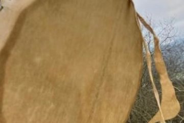 a wooden table