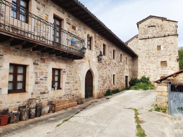 an old stone building